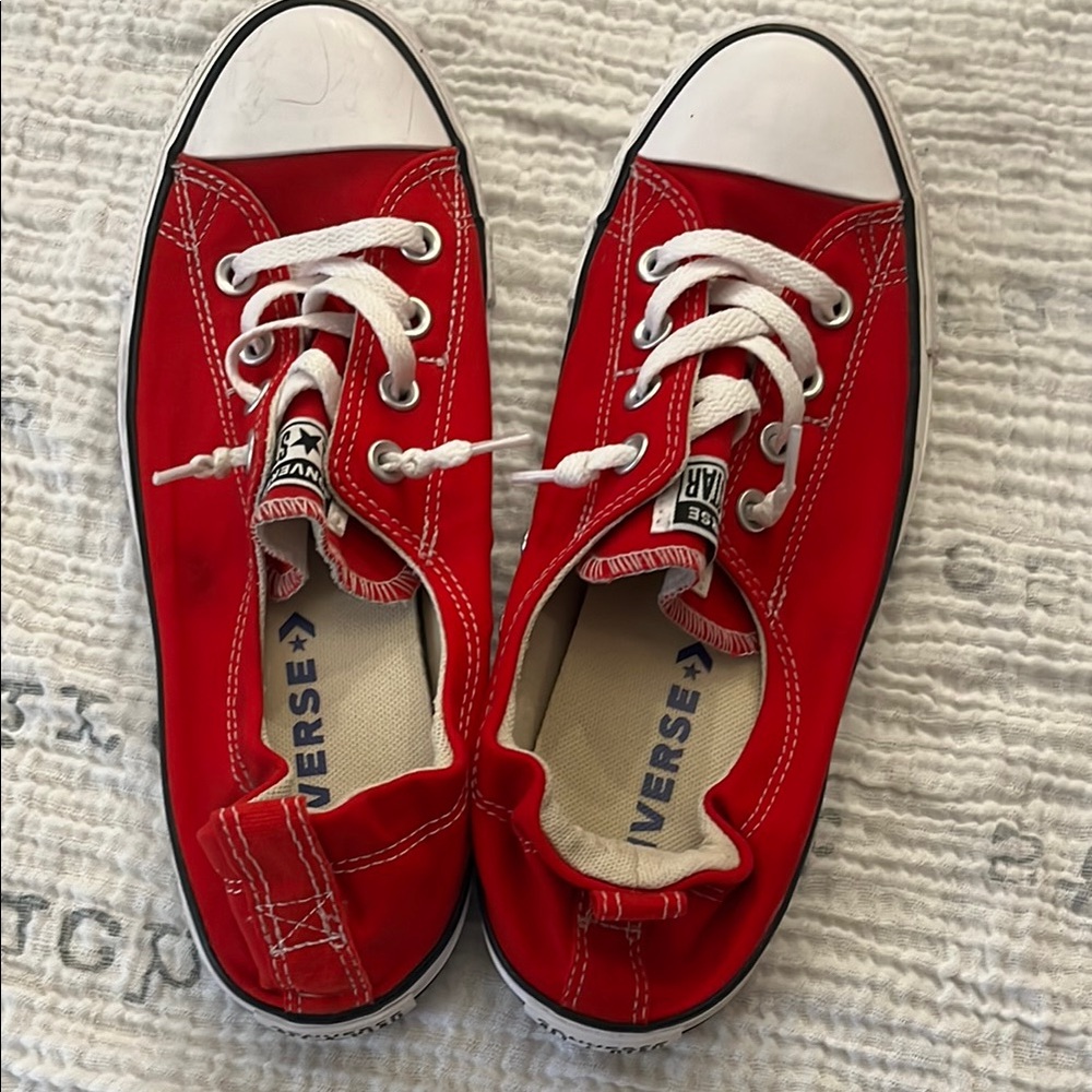 Converse Red Sneakers